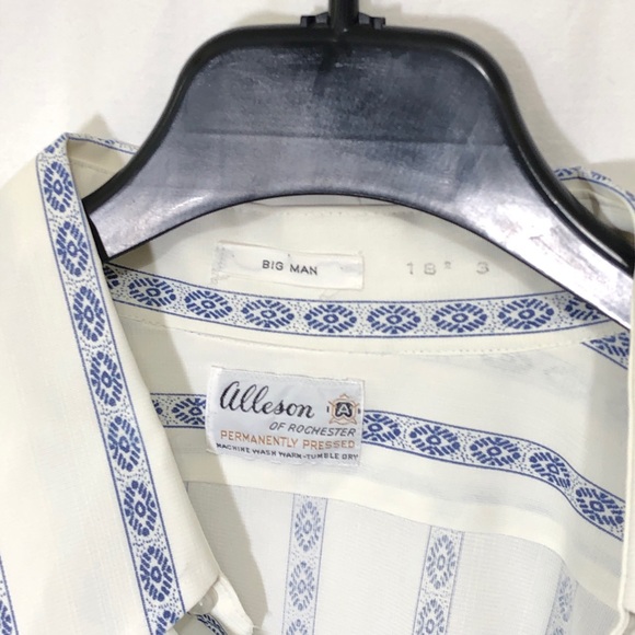 🔵 Vintage Alleson of Rochester Casual Button Down - Picture 5 of 6